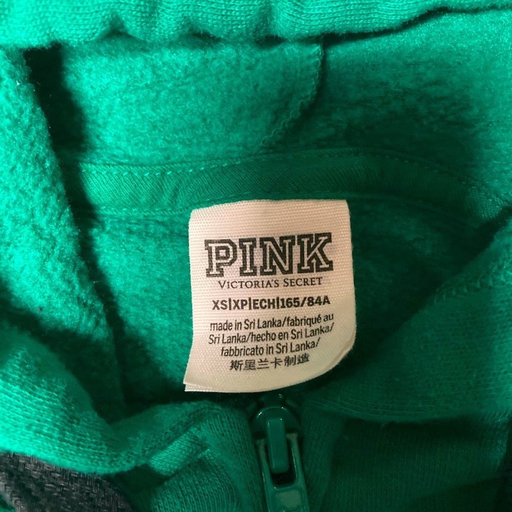 PINK zip up sweatshirt - Picture 2 of 2